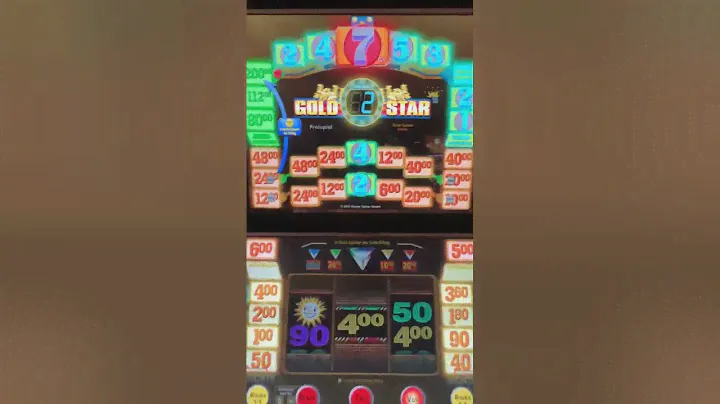 Merkur Multi TR5 Goldstar Action 7 Goldspiel auf 40 Cent Zocken Spielhalle Casino letspay